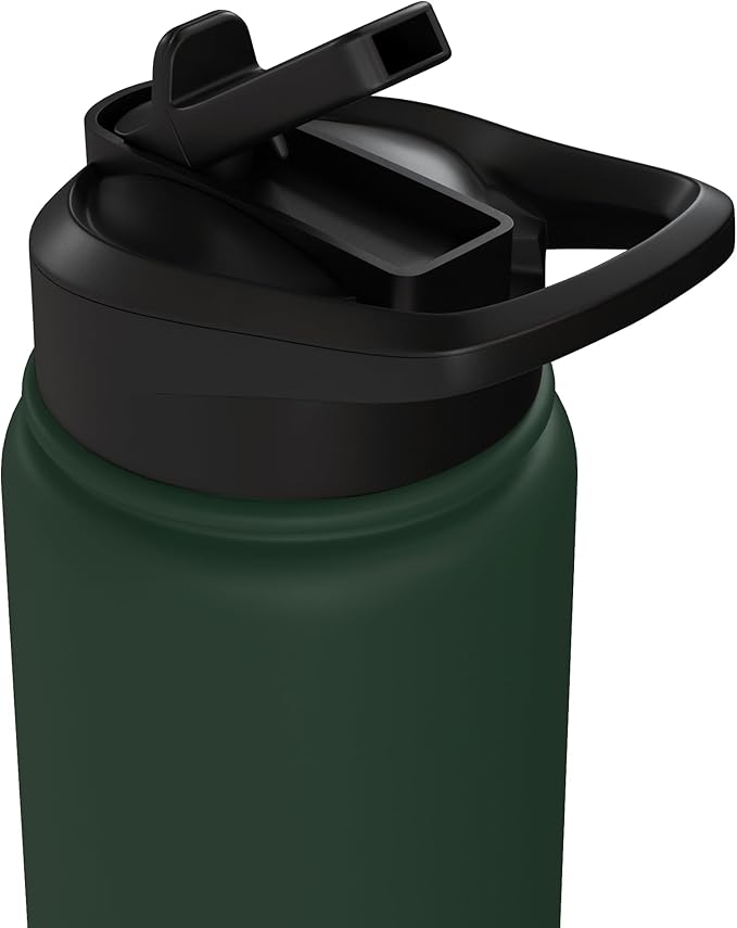 Milk Carton Kawaii Cute Smiling Milk Stainless Steel Insulated Water Bottle