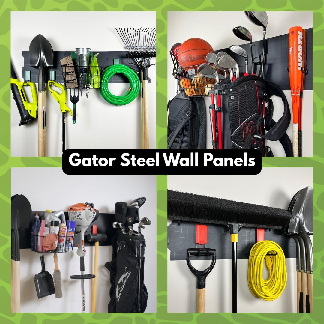 GATOR MAGNETICS MEGA 4.5 in Open Hooks, 45 lb Heavy Duty Magnetic Hooks for Steel Surfaces, Patented Easy-Release, Non-Slip Grip – Storage & Organization, Garage, Home Tools & Gear Storage – 3 Pack