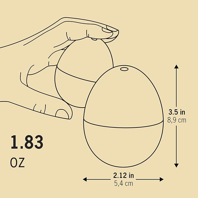 Wolf BeepEgg – Egg Timer for Boiling Eggs – Musical Egg Cooker for Soft, Medium, Hard Boiled Eggs – Food Safe – Singing Floating Egg Timer – Egg Cooker for 3 Levels of Doneness - Brainstream