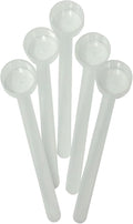 1 Tablespoon (1/2 Oz. | 3 Teaspoon | 1/16 Cup | 14.8 mL) Long Handle Scoop for Measuring Coffee, Pet Food, Grains, Protein, Spices and Other Dry Goods (Pack of 5)