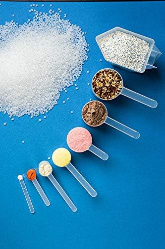 18 mL (18 CC) Long Handle Scoop for Measuring Coffee, Pet Food, Grains, Protein, Spices and Other Dry Goods (Pack of 100)