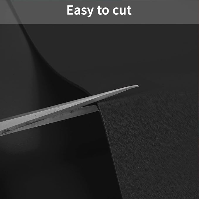 Dresser Protector Top - 16x78 Inch Waterproof Easy to Clean Can Conceal Flaws Protector The Table Top from Scratches Used for Coffee Table Dresser(Black+Black 16x78)