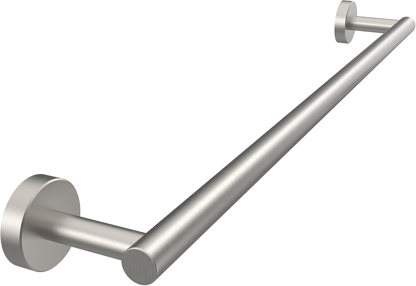 18 Inches Brushed Grey Towel Bar for Bathroom Kitchen Hand Towel Holder Dish Cloths Hanger SUS304 Stainless Steel RUSTPROOF Wall Mount (Brushed Grey 18-inch Center to Center)