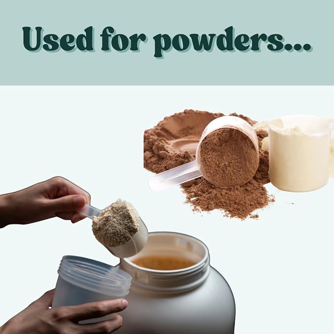 1/8 Teaspoon (0.625 mL | A Pinch) Long Handle Scoop for Measuring Coffee, Pet Food, Grains, Protein, Spices and Other Dry Goods (Pack of 10)