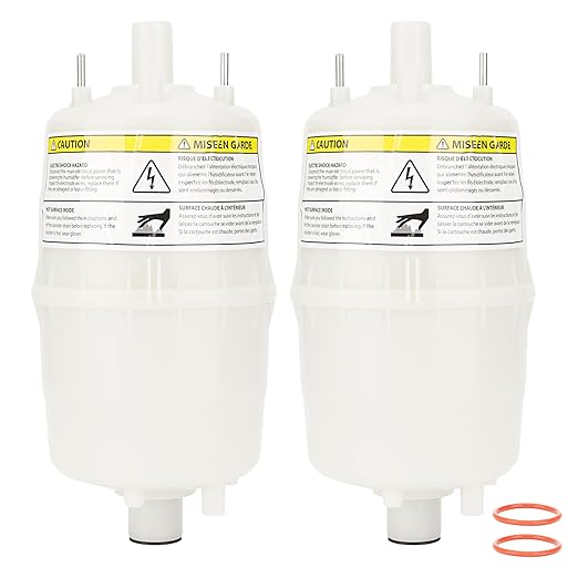 80 Steam Canister Replacement Compatible with Steam Humidifier Canister Model 800 and 865 Steam Canister with O-Ring for Leak-Proof Seal (Pack of 2)