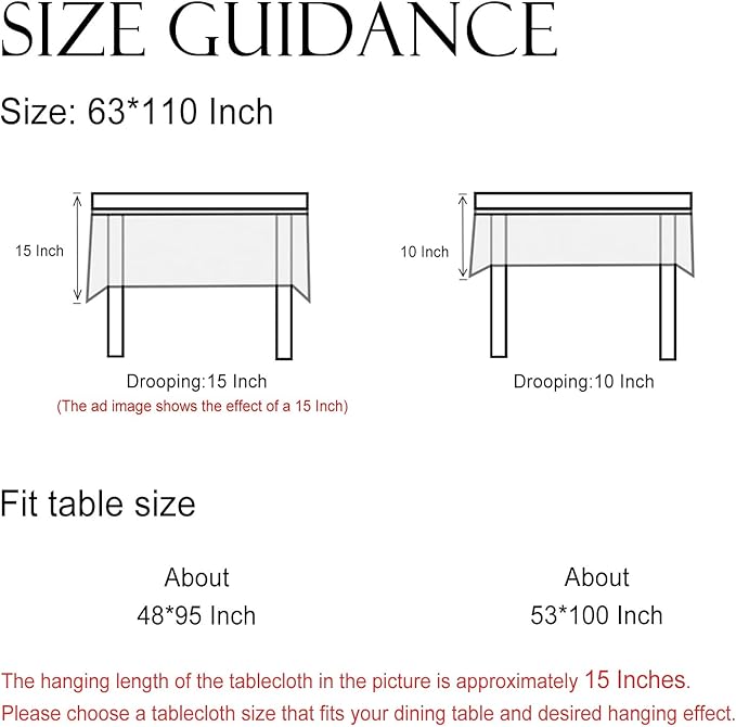 ISAENNE Designer Linen Floral Extra Long Rectangle Tablecloth,Pale Yellow Farmhouse Indoor Table Cloth,Durable Decor Tablecloths for Dining Kitchen Thanksgiving,63"*110"-Chamonix A