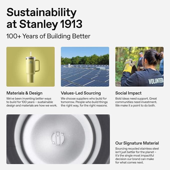 STANLEY Quencher H2.0 Tumbler with Handle and Straw 30 oz | Flowstate 3-Position Lid | Cup Holder Compatible for Travel | Insulated Stainless Steel Cup | BPA-Free | Spring Green