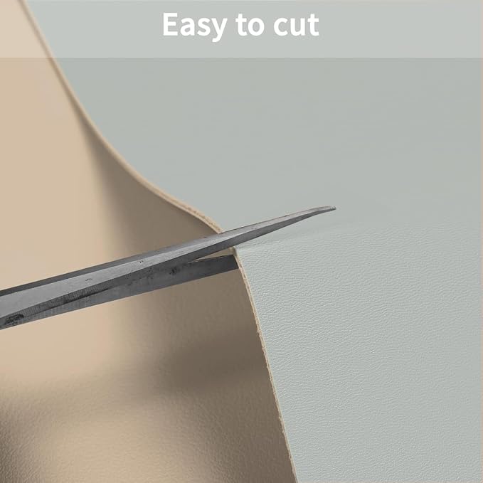 Desk Cover Protector - Used for Square Table Waterproof and Easy to Clean Good Flatness Easy to Used for Dining Table(Light Brown+Gray 44x44)
