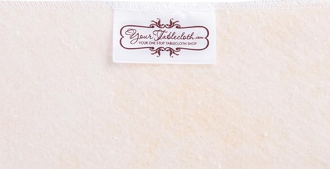 Yourtablecloth Heavy Duty Vinyl Rectangle or Square Tablecloth – 6 Gauge Heavy Duty Tablecloth – Flannel Backed – Wipeable Tablecloth with Vivid Colors & Many Sizes 52 x 70 Camel Print