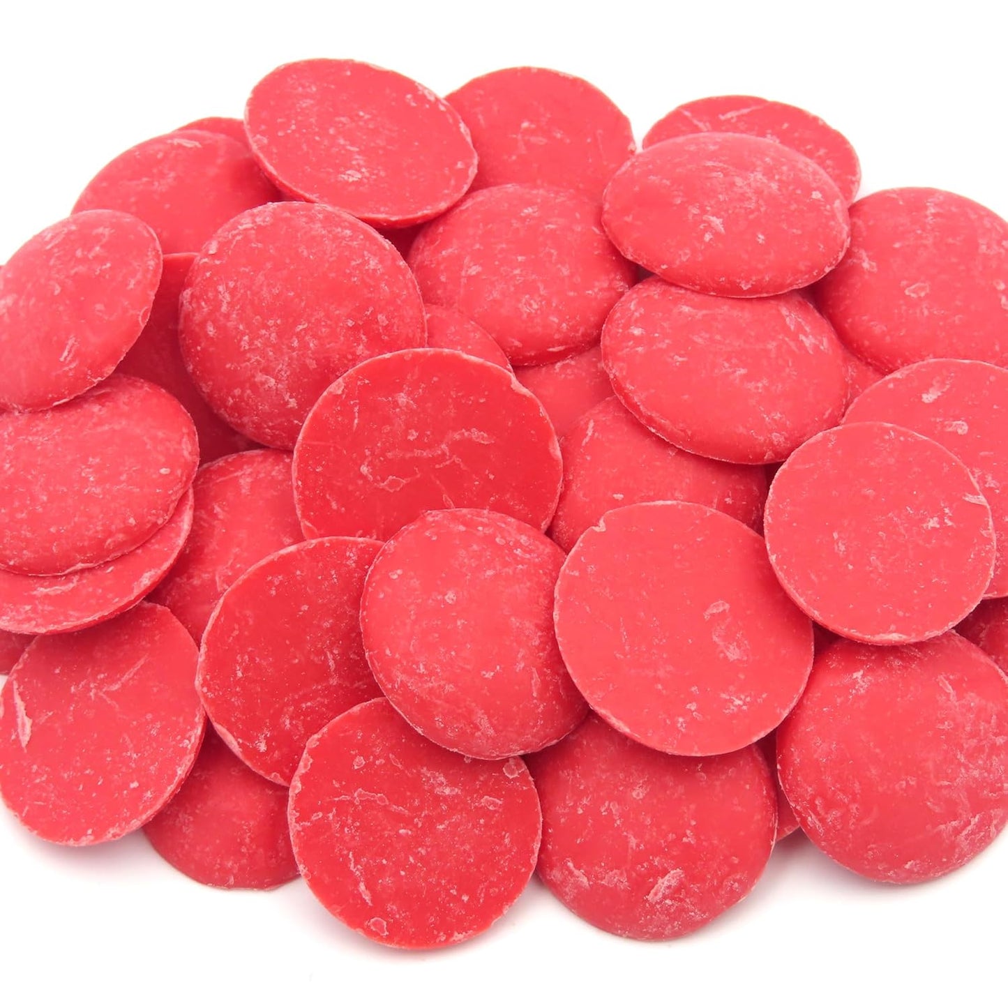 MERCKENS Coating Wafers, Red Melting Chocolate, 5 Pound Package