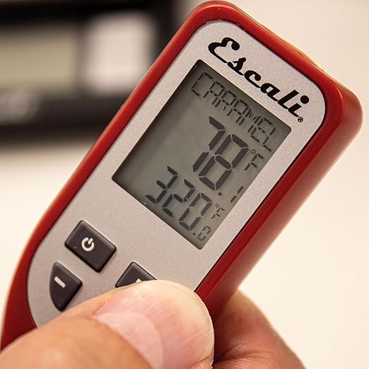 Escali DHC1 Digital Deep Fry Thermometer and Candy Thermometer with Pot Clip and Oil Temperature Gauge for Frying
